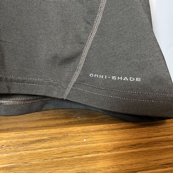 Columbia Titanium Womens L Gray 1/2 Zip Long Sleeve Pullover Shirt - Picture 2 of 5